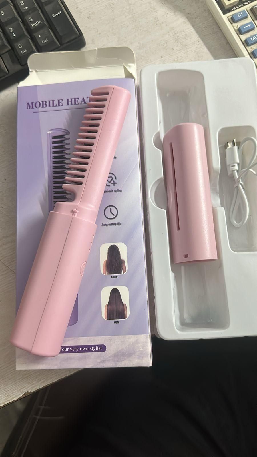 Meneflix Cordless Mini Hair Straightener