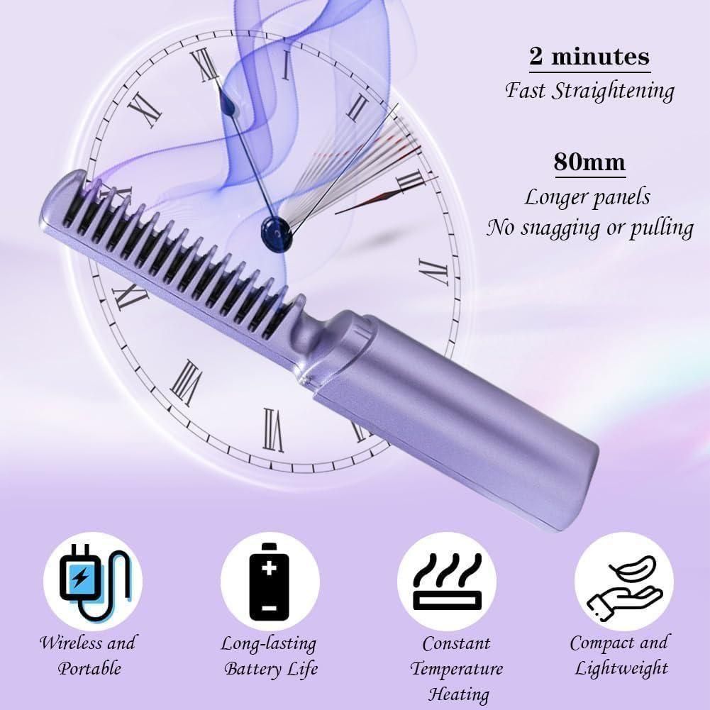 Meneflix Cordless Mini Hair Straightener